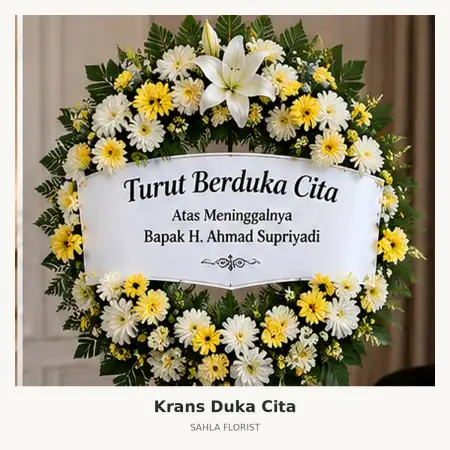 Krans Bunga Duka Rs Pondok Indah Bintaro